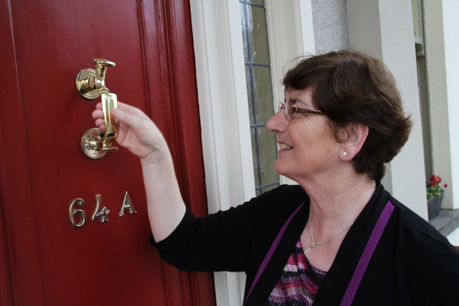 Caitlin Conneelly rsm, Ritually knocking on the Door of Mercy 2016